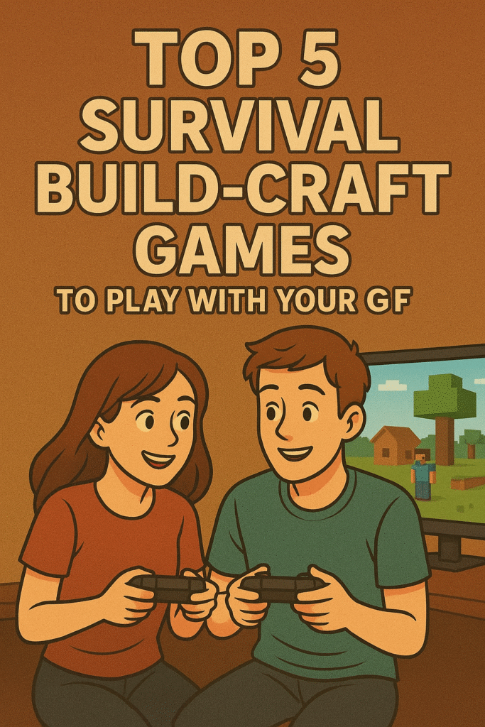Top 5 Survival Build-crafty games to play with your GF