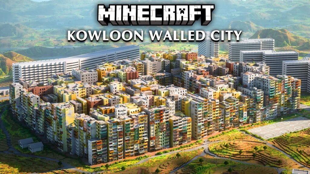 Minecraft Kowloon Walled City